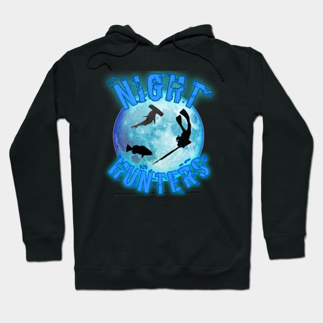 Spearfishing t-shirt designs Hoodie by Coreoceanart